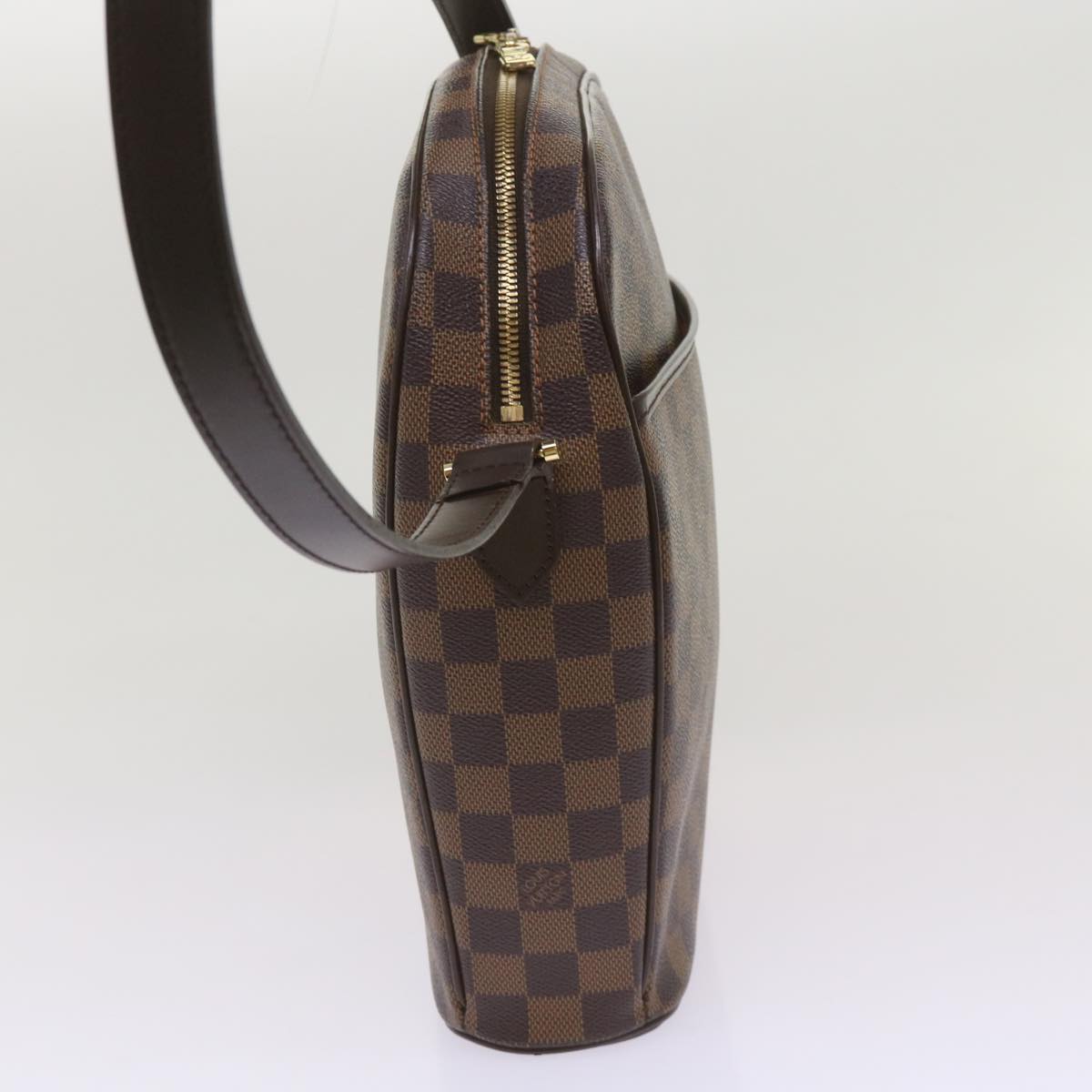 LOUIS VUITTON Damier Ebene Ipanema GM Shoulder Bag N51292 LV Auth ep3411