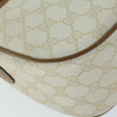 GUCCI GG Supreme Shoulder Bag White 89 02 077 Auth ep3417-11