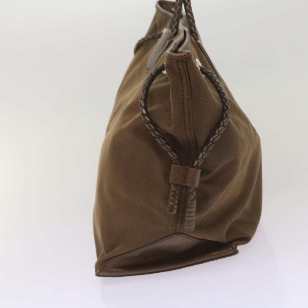 CELINE Tote Bag Canvas Brown Auth ep3431