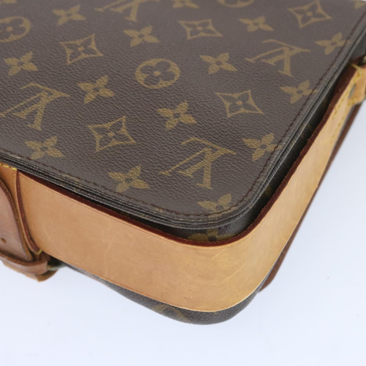 LOUIS VUITTON Monogram Cartouchiere MM Shoulder Bag M51253 LV Auth ep3434