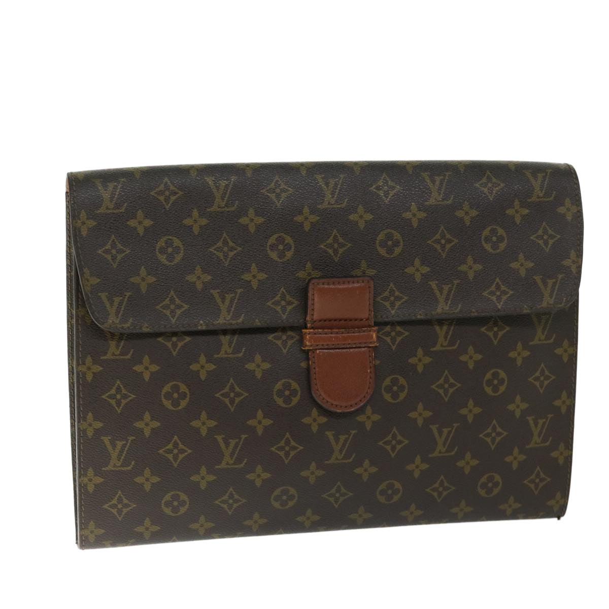 LOUIS VUITTON Monogram Posh Ministor Briefcase M53445 LV Auth ep3449