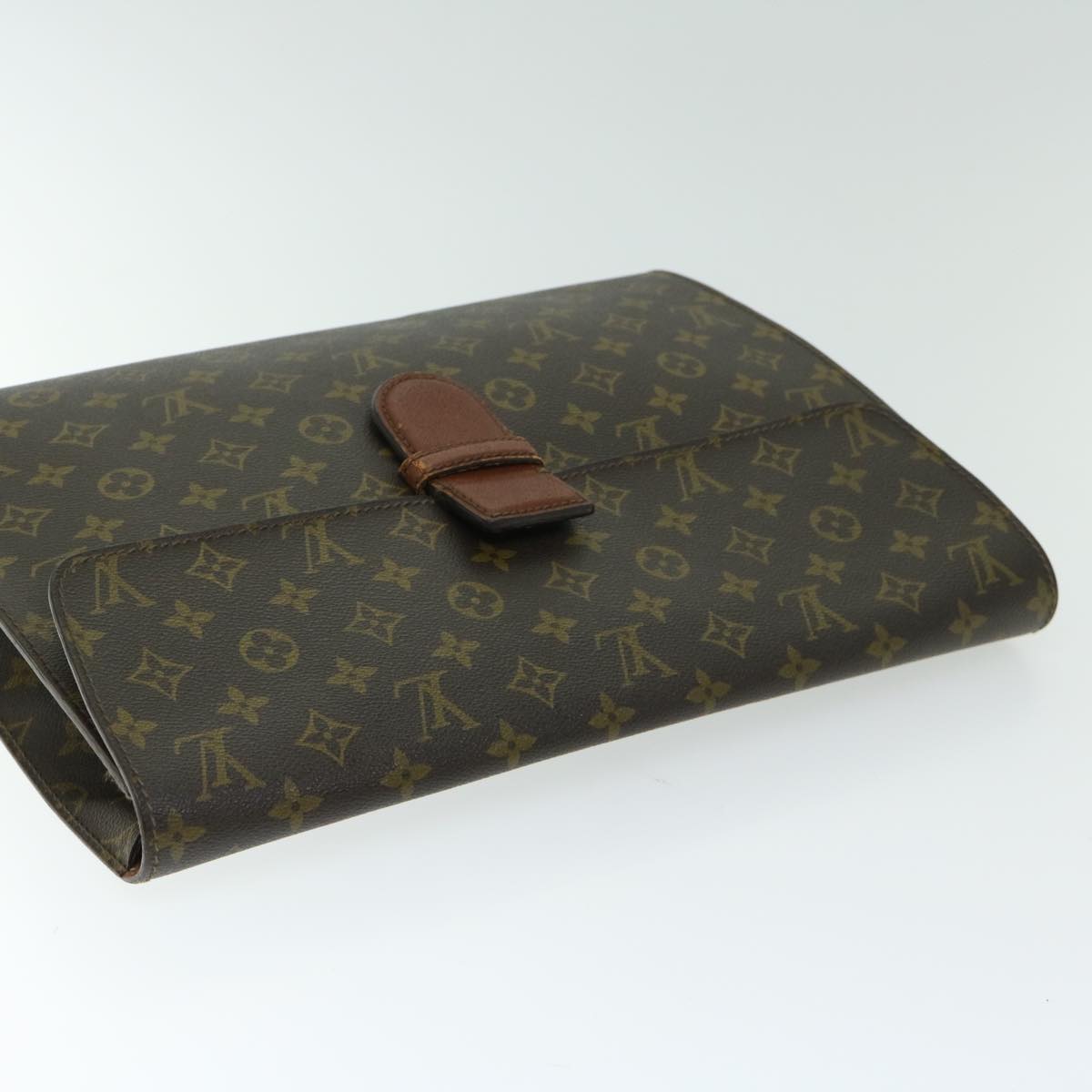 LOUIS VUITTON Monogram Posh Ministor Briefcase M53445 LV Auth ep3449