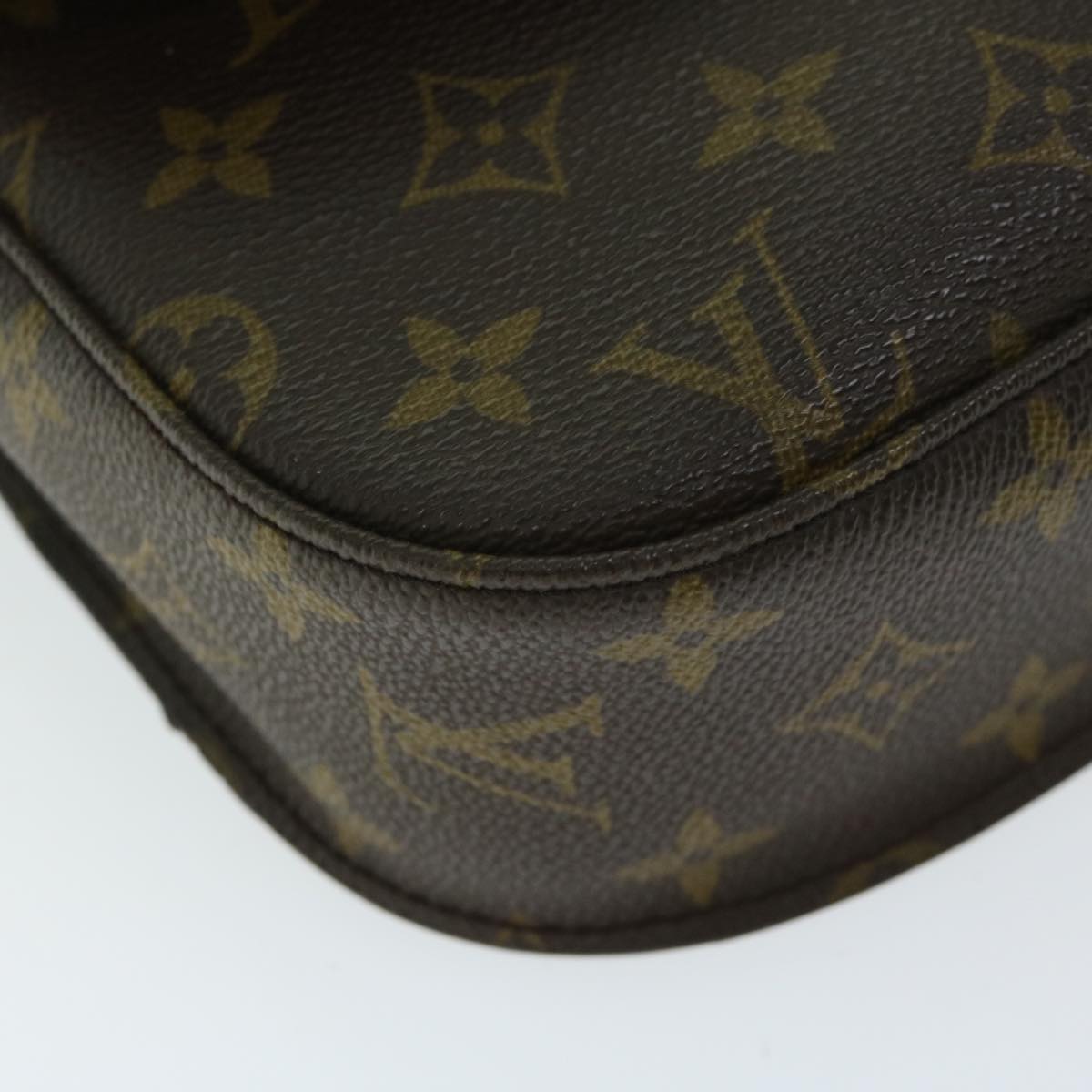 LOUIS VUITTON Monogram Saint Cloud GM Shoulder Bag M51242 LV Auth ep3455