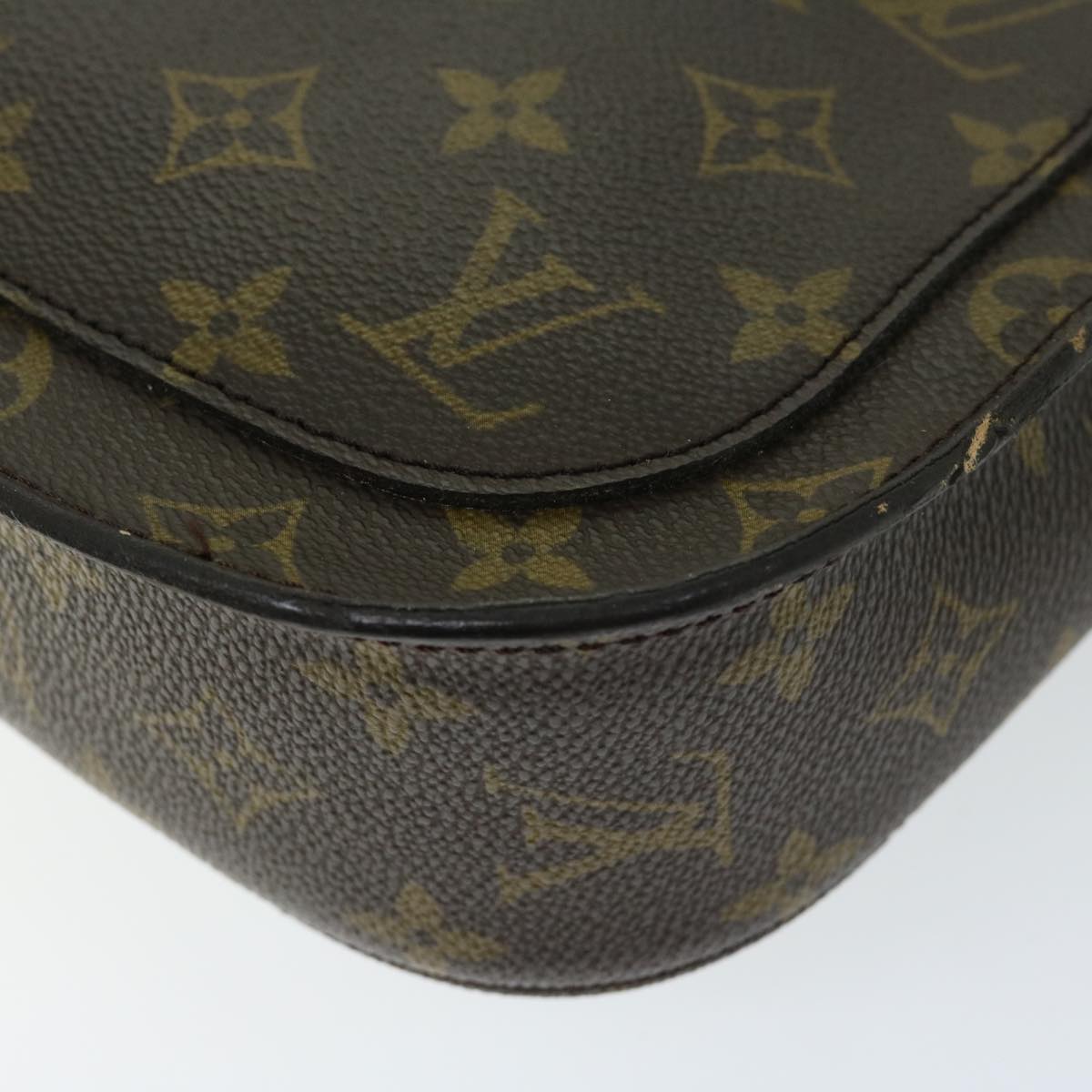 LOUIS VUITTON Monogram Saint Cloud GM Shoulder Bag M51242 LV Auth ep3455