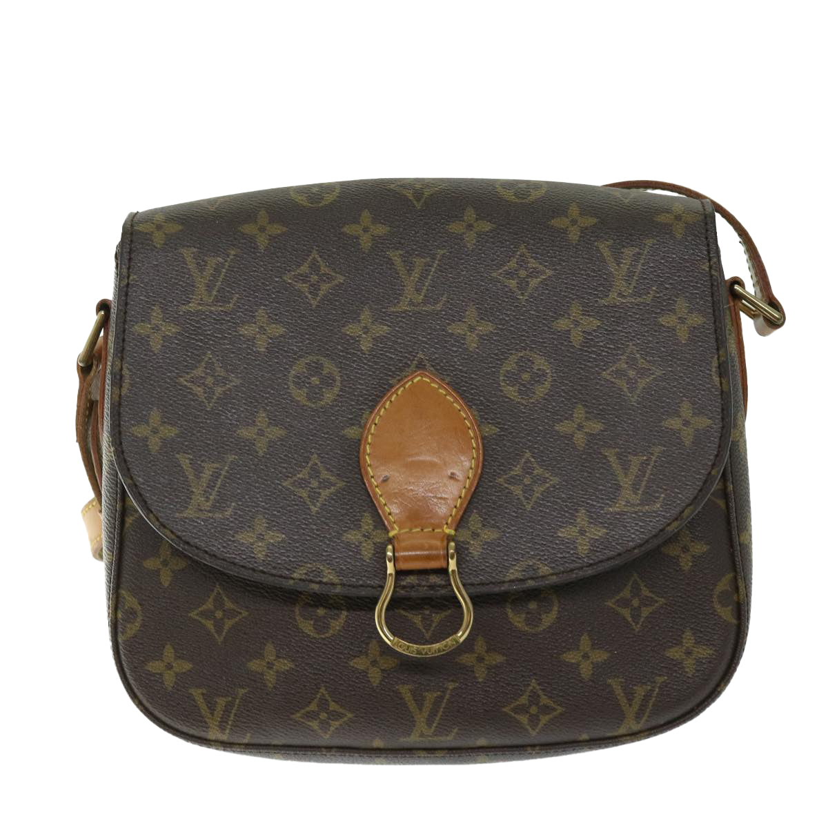 LOUIS VUITTON Monogram Saint Cloud GM Shoulder Bag M51242 LV Auth ep3455 - 0