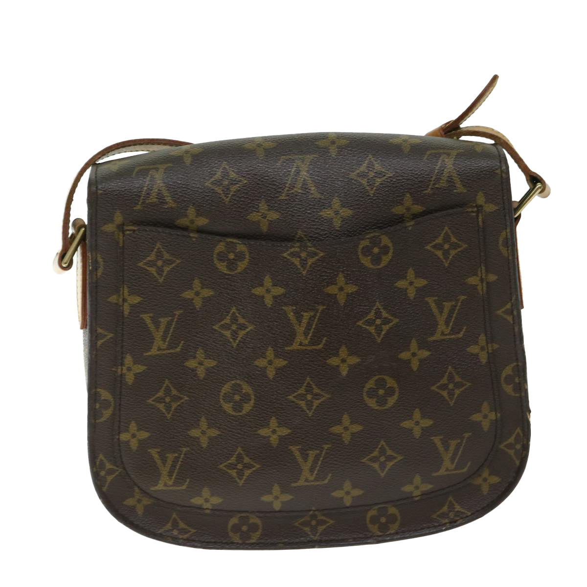 LOUIS VUITTON Monogram Saint Cloud GM Shoulder Bag M51242 LV Auth ep3455