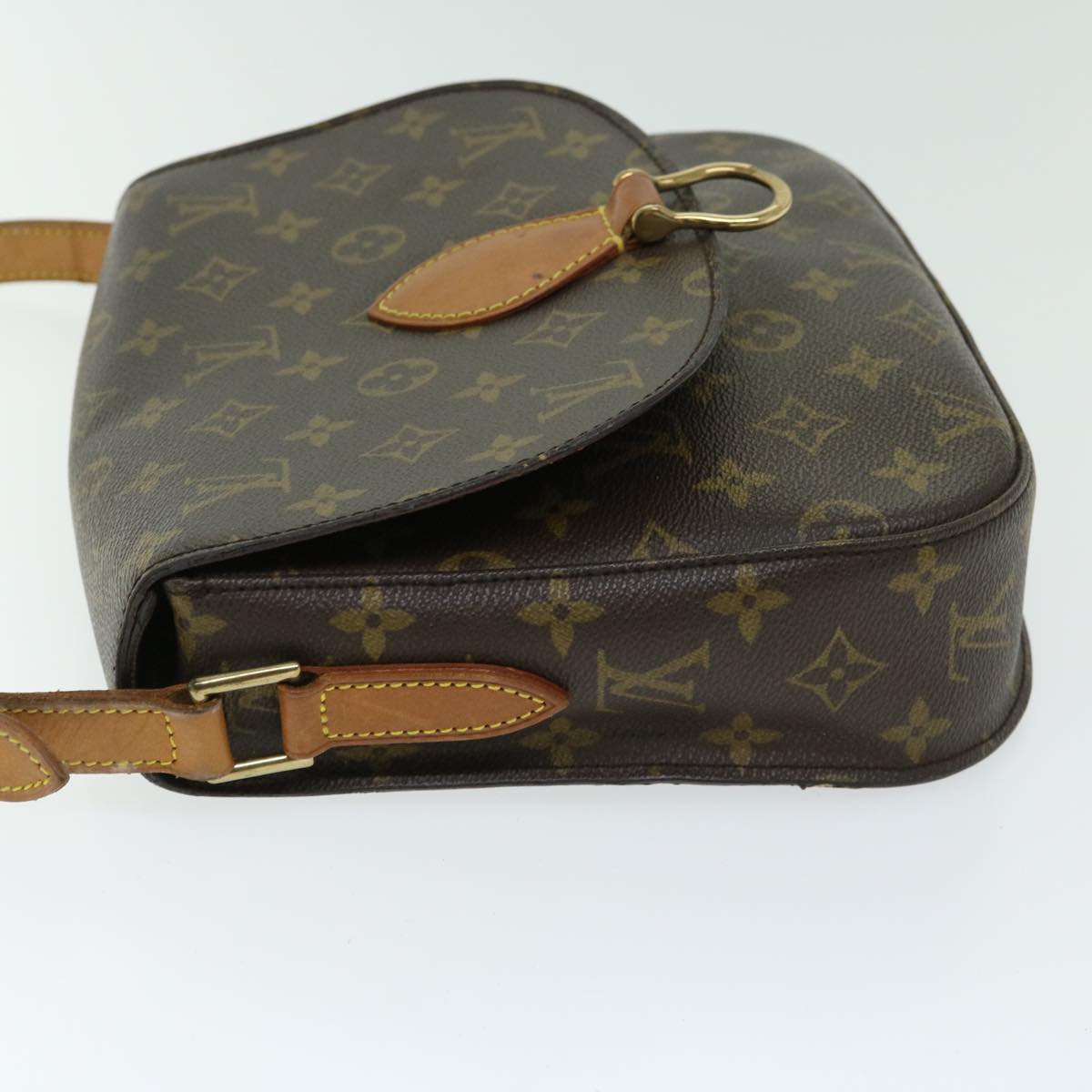 LOUIS VUITTON Monogram Saint Cloud GM Shoulder Bag M51242 LV Auth ep3455