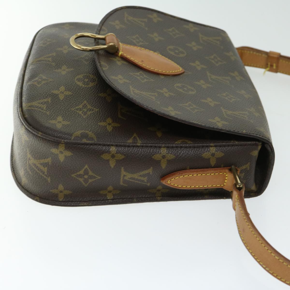 LOUIS VUITTON Monogram Saint Cloud GM Shoulder Bag M51242 LV Auth ep3455