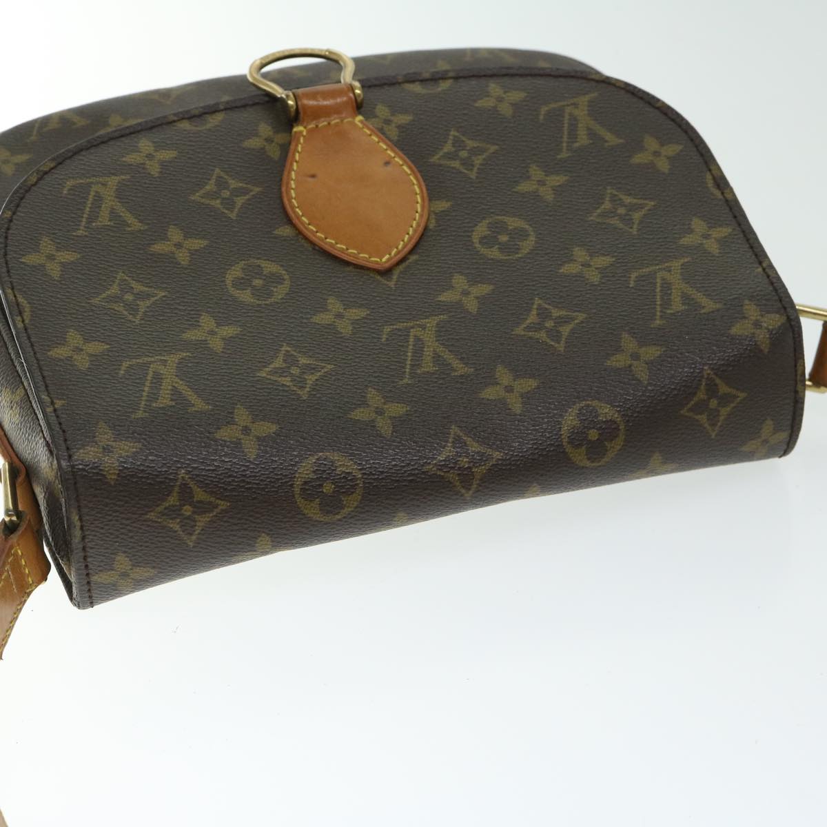 LOUIS VUITTON Monogram Saint Cloud GM Shoulder Bag M51242 LV Auth ep3455