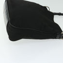 GUCCI Bamboo Hand Bag Nylon 2way Black 002 1638 2123 Auth ep3458-4