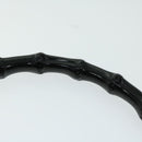 GUCCI Bamboo Hand Bag Nylon 2way Black 002 1638 2123 Auth ep3458-8