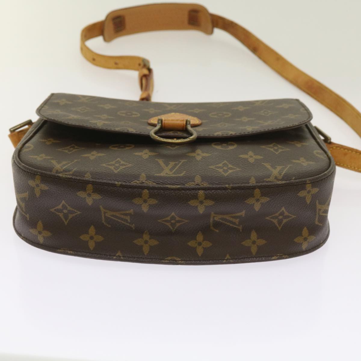 LOUIS VUITTON Monogram Saint Cloud GM Shoulder Bag M51242 LV Auth ep3470