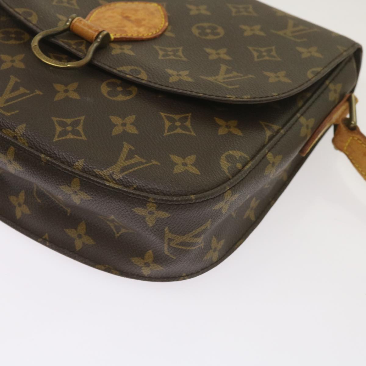 LOUIS VUITTON Monogram Saint Cloud GM Shoulder Bag M51242 LV Auth ep3470