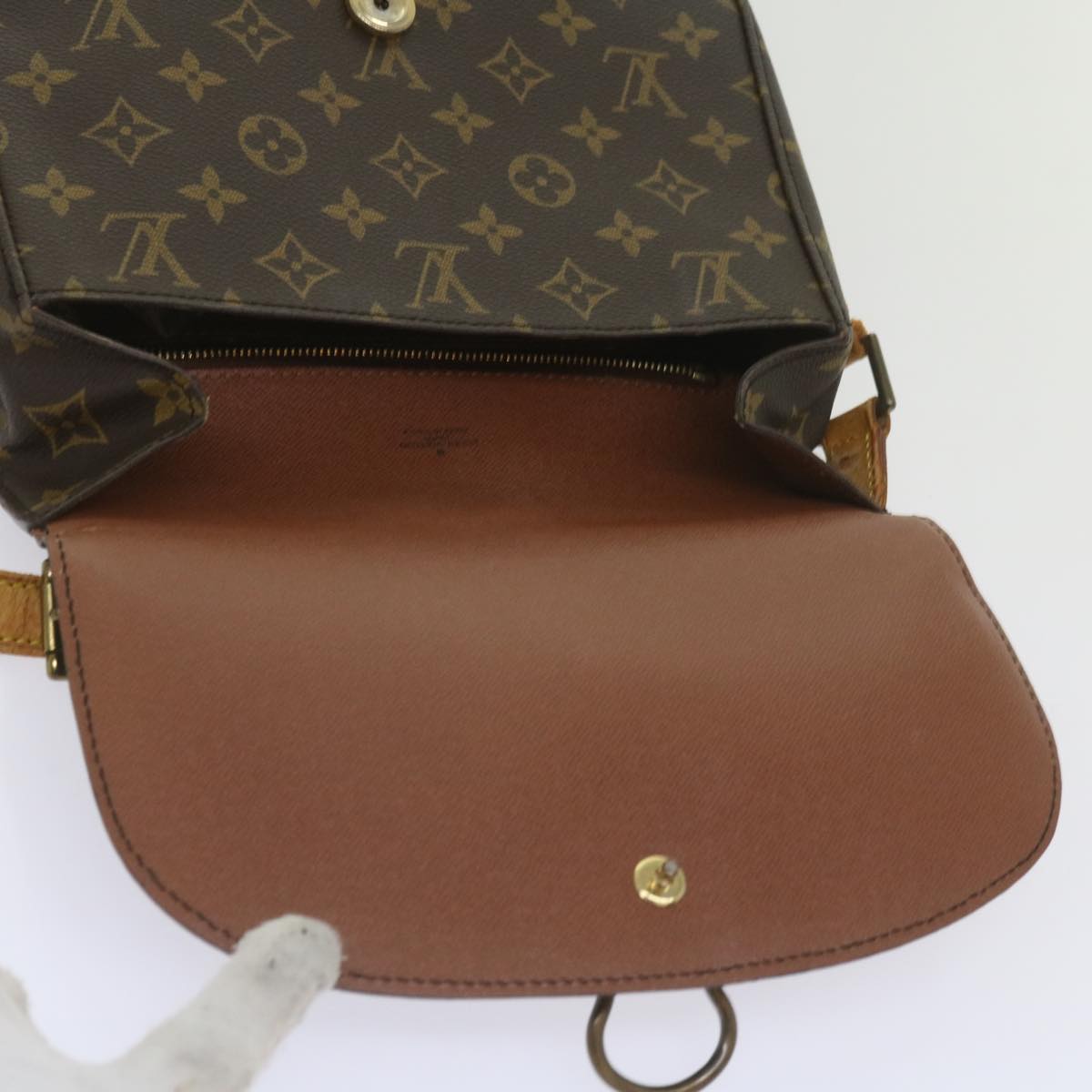 LOUIS VUITTON Monogram Saint Cloud GM Shoulder Bag M51242 LV Auth ep3470