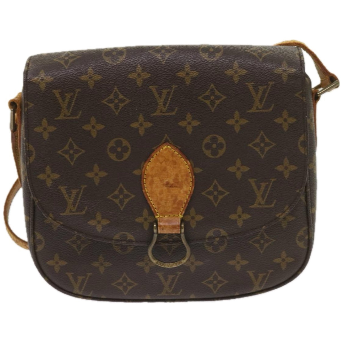 LOUIS VUITTON Monogram Saint Cloud GM Shoulder Bag M51242 LV Auth ep3470