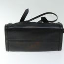 BURBERRY Hand Bag Nylon Leather 2way Black Auth ep3476-11