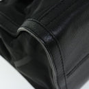 BURBERRY Hand Bag Nylon Leather 2way Black Auth ep3476-13