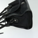 BURBERRY Hand Bag Nylon Leather 2way Black Auth ep3476-5