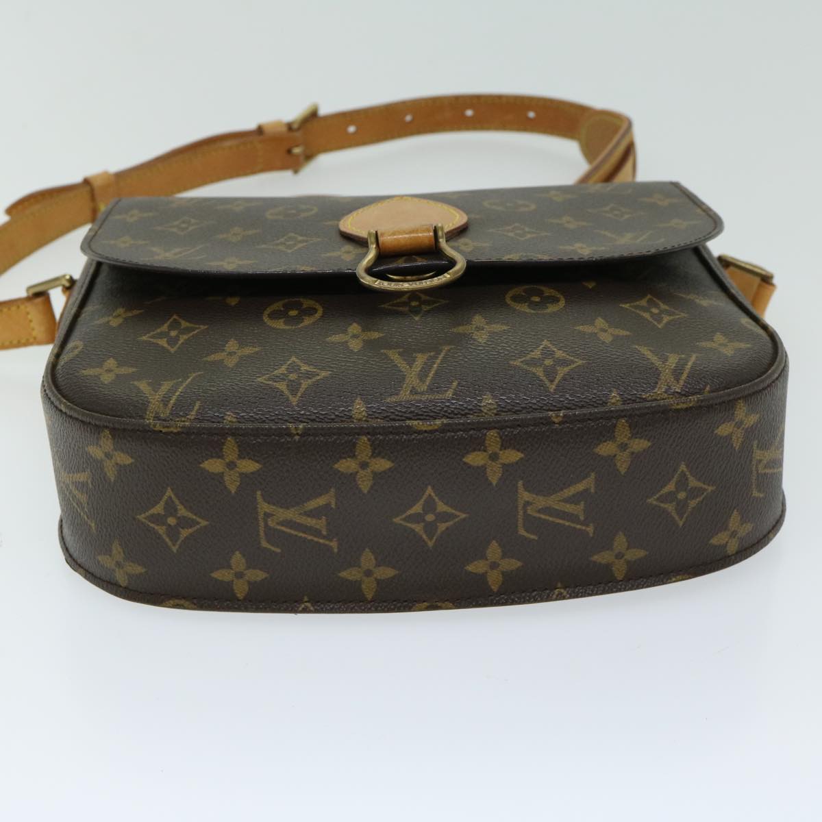 LOUIS VUITTON Monogram Saint Cloud GM Shoulder Bag M51242 LV Auth ep3507