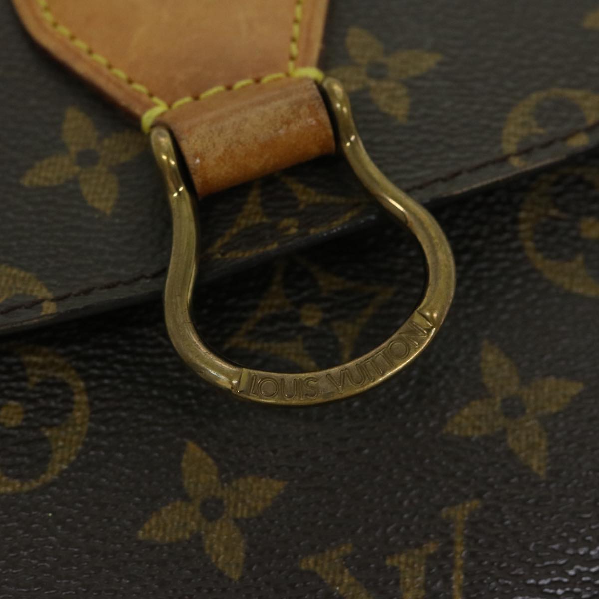 LOUIS VUITTON Monogram Saint Cloud GM Shoulder Bag M51242 LV Auth ep3507