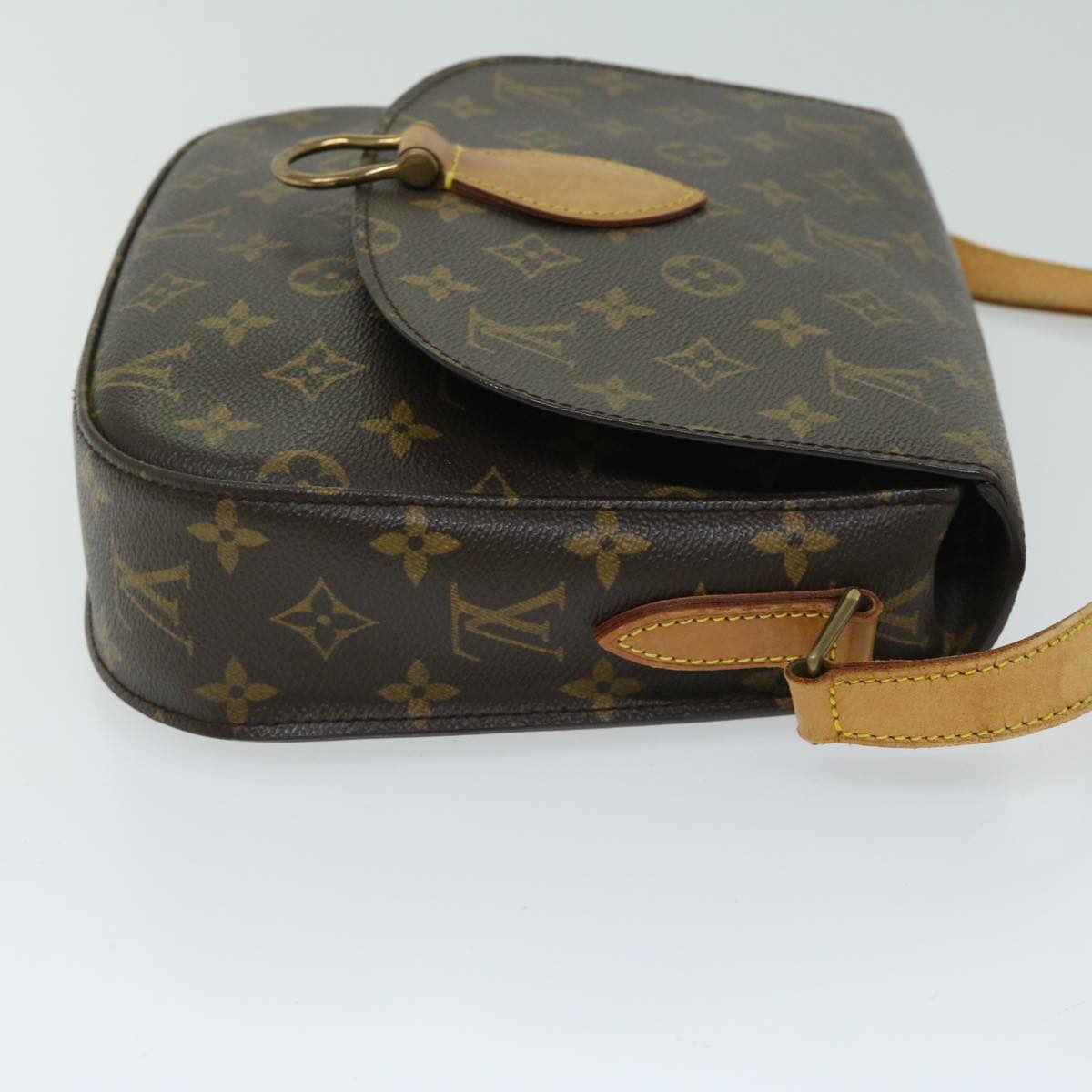 LOUIS VUITTON Monogram Saint Cloud GM Shoulder Bag M51242 LV Auth ep3507