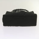 GUCCI Bamboo Hand Bag Canvas Black 002 1016 Auth ep3520-9