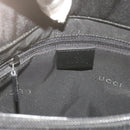 GUCCI Bamboo Hand Bag Canvas Black 002 1016 Auth ep3520-15