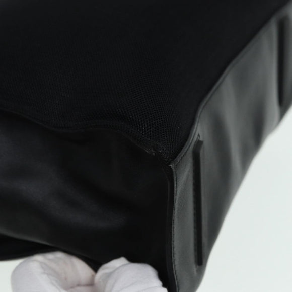 PRADA Shoulder Bag Leather Black Auth ep3608