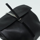 PRADA Shoulder Bag Leather Black Auth ep3608-9