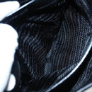 PRADA Shoulder Bag Leather Black Auth ep3608-26