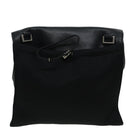 PRADA Shoulder Bag Leather Black Auth ep3608-2