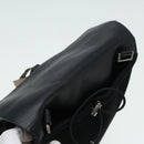 PRADA Shoulder Bag Leather Black Auth ep3608-6