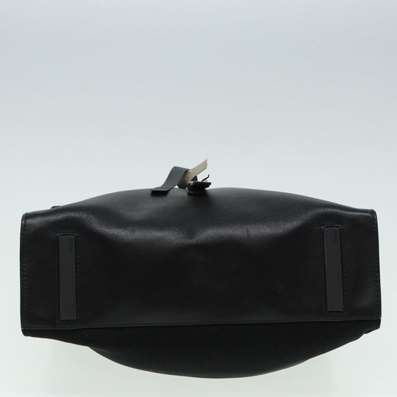 PRADA Shoulder Bag Leather Black Auth ep3608