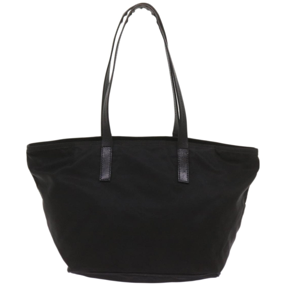 PRADA Tote Bag Nylon Black Auth ep3609