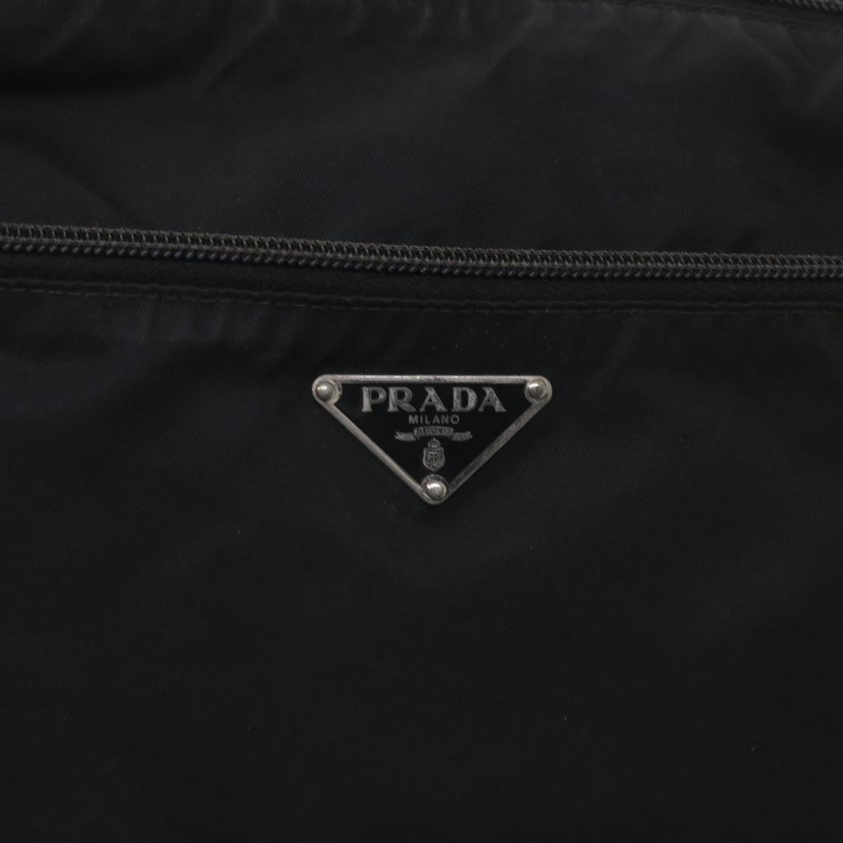 PRADA Shoulder Bag Nylon Black Auth ep3611