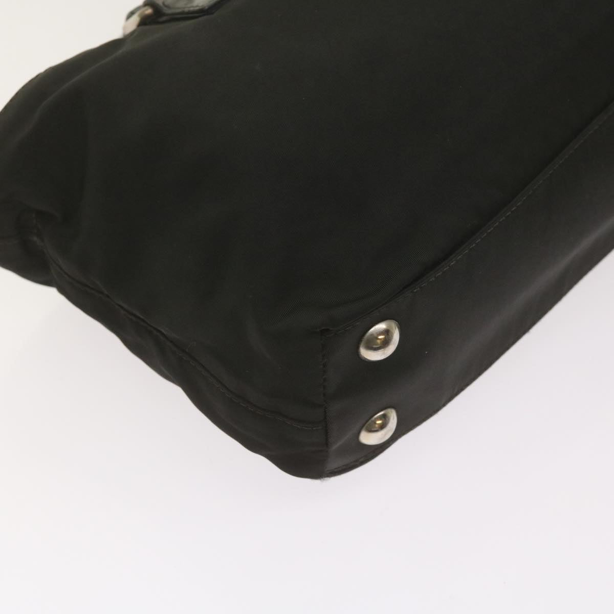 PRADA Hand Bag Nylon 2way Black Auth ep3618