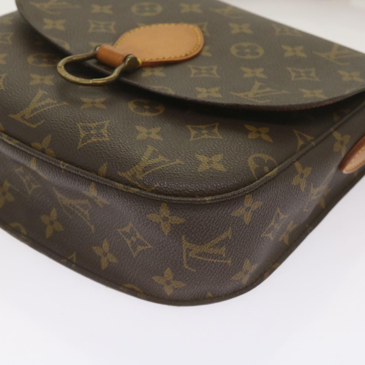 LOUIS VUITTON Monogram Saint Cloud GM Shoulder Bag M51242 LV Auth ep3631