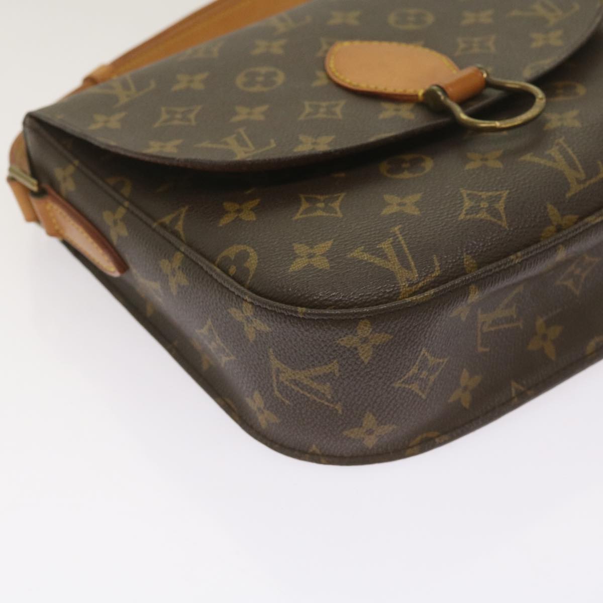 LOUIS VUITTON Monogram Saint Cloud GM Shoulder Bag M51242 LV Auth ep3631