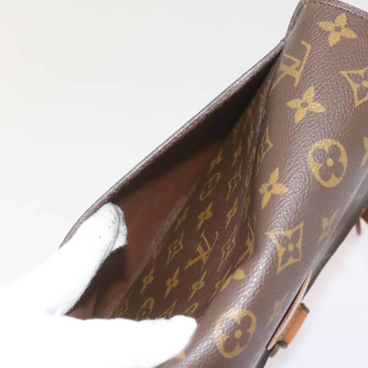 LOUIS VUITTON Monogram Saint Cloud GM Shoulder Bag M51242 LV Auth ep3631