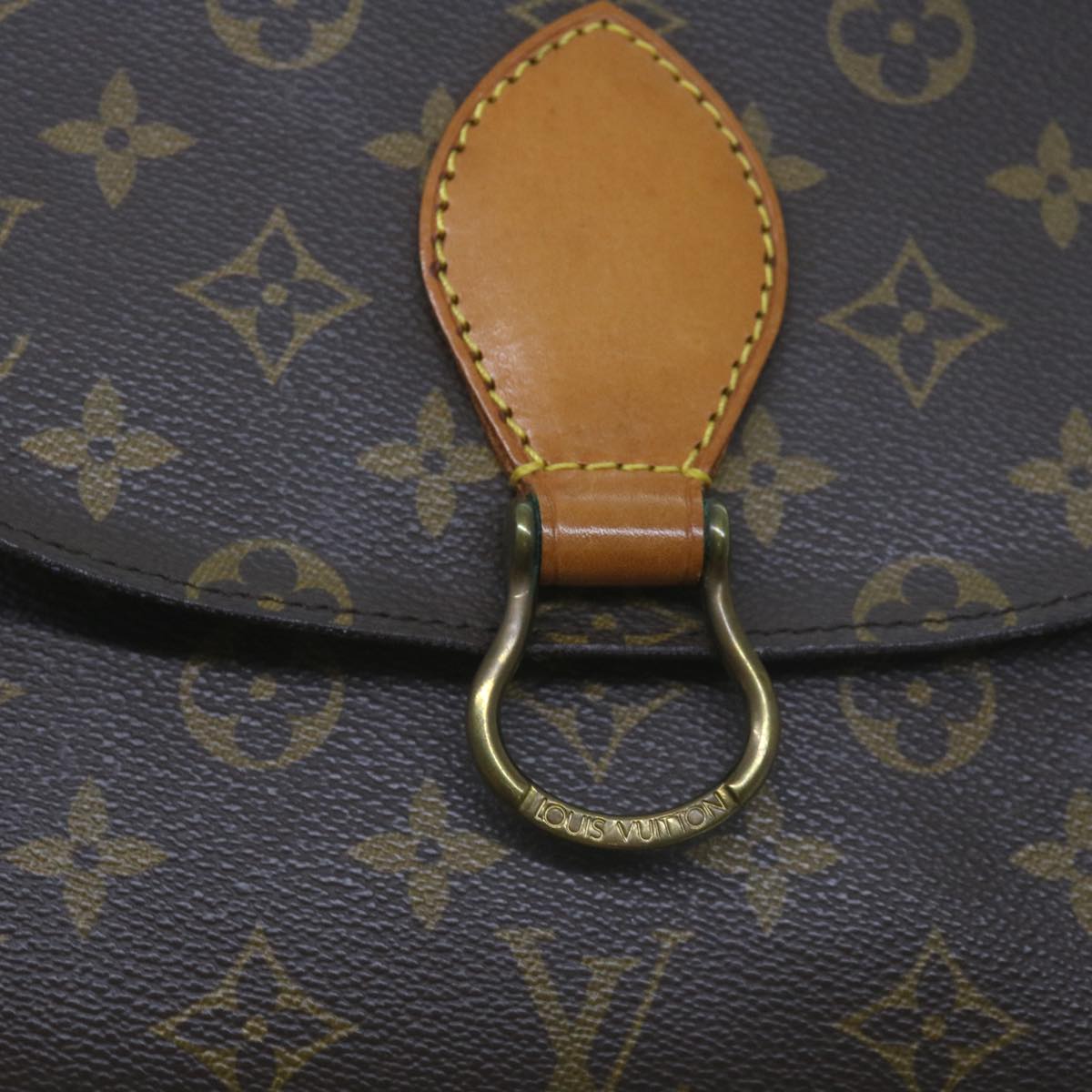 LOUIS VUITTON Monogram Saint Cloud GM Shoulder Bag M51242 LV Auth ep3631