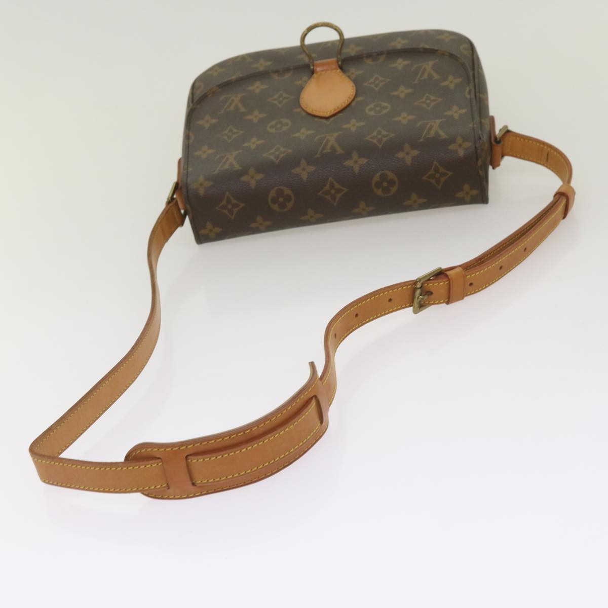 LOUIS VUITTON Monogram Saint Cloud GM Shoulder Bag M51242 LV Auth ep3631