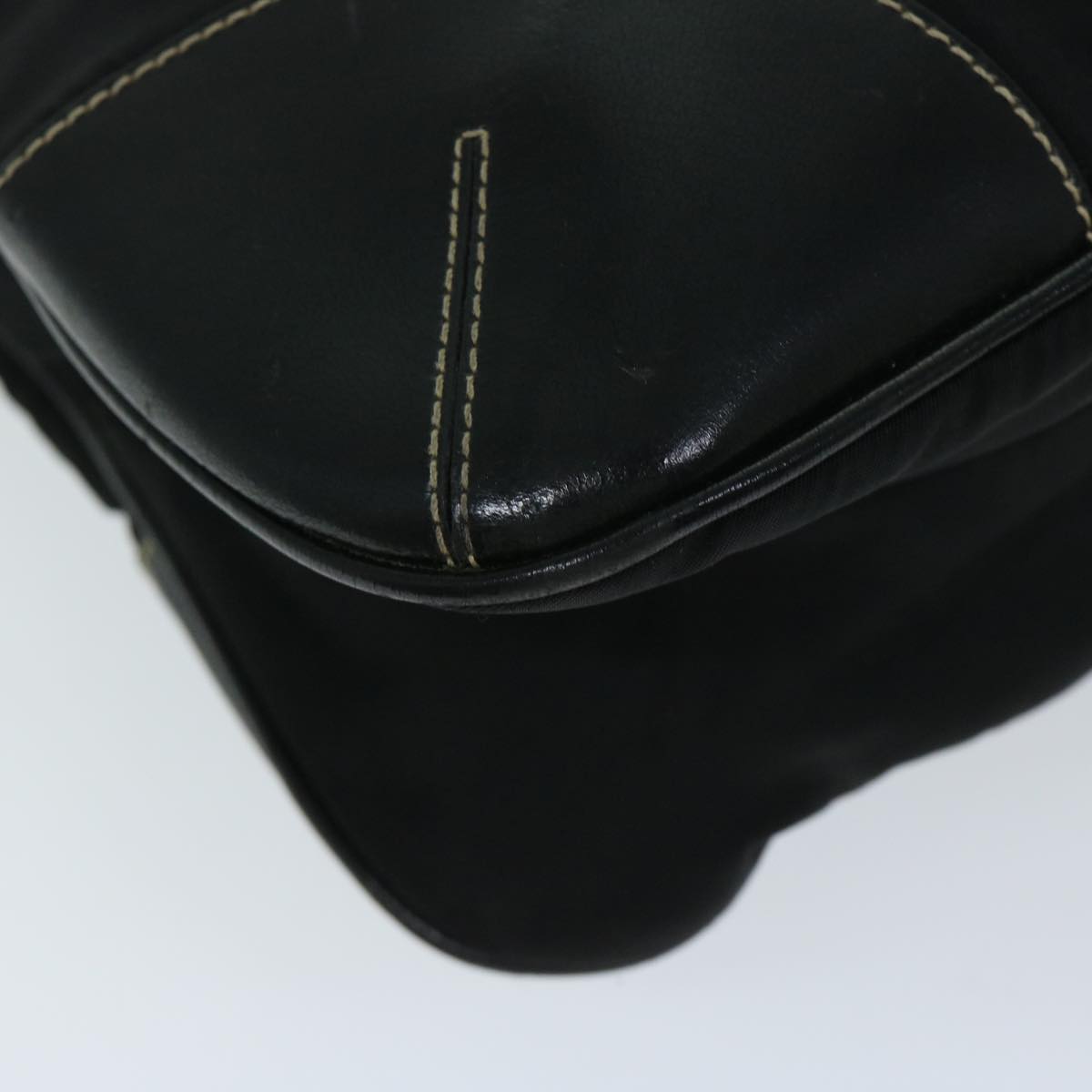 PRADA Shoulder Bag Nylon Black Auth ep3634