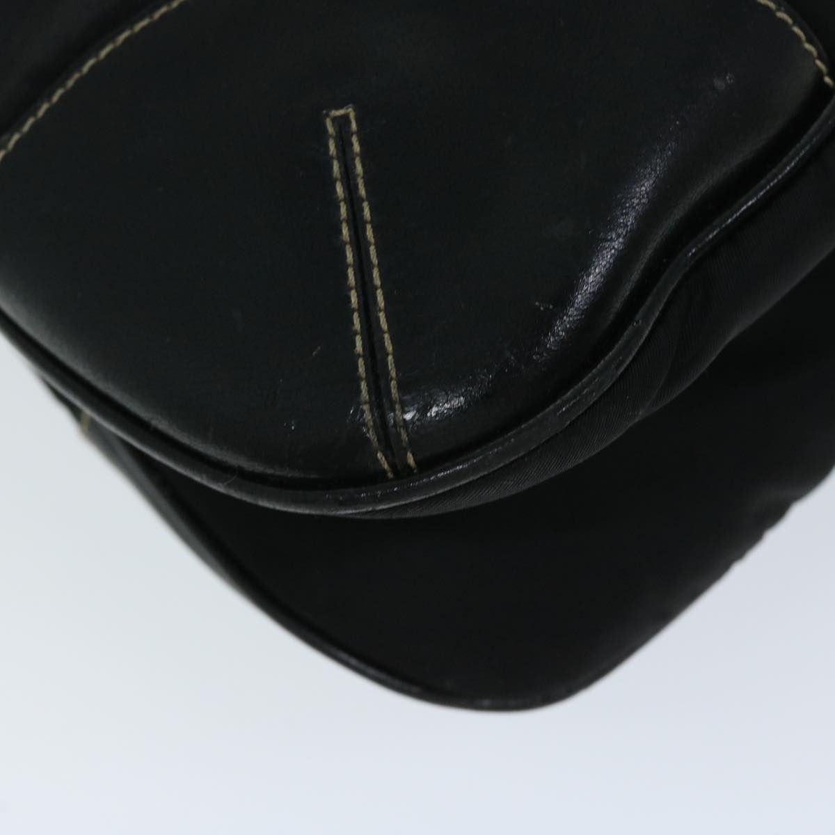 PRADA Shoulder Bag Nylon Black Auth ep3634