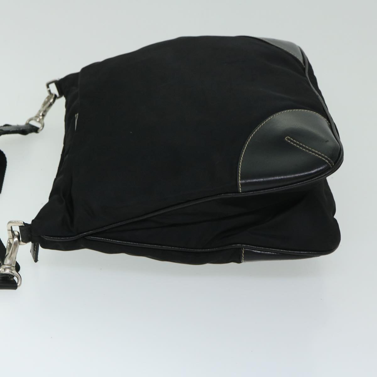 PRADA Shoulder Bag Nylon Black Auth ep3634