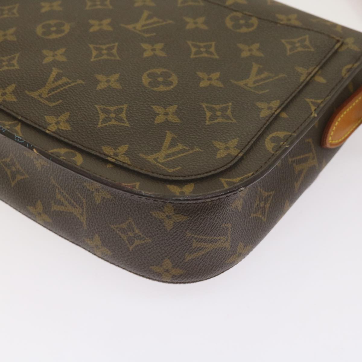 LOUIS VUITTON Monogram Saint Cloud GM Shoulder Bag M51242 LV Auth ep3635