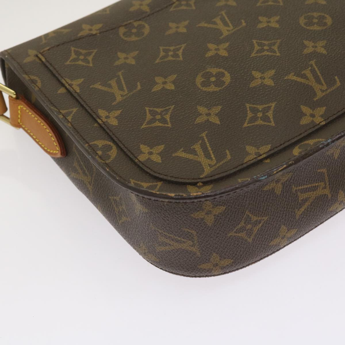 LOUIS VUITTON Monogram Saint Cloud GM Shoulder Bag M51242 LV Auth ep3635