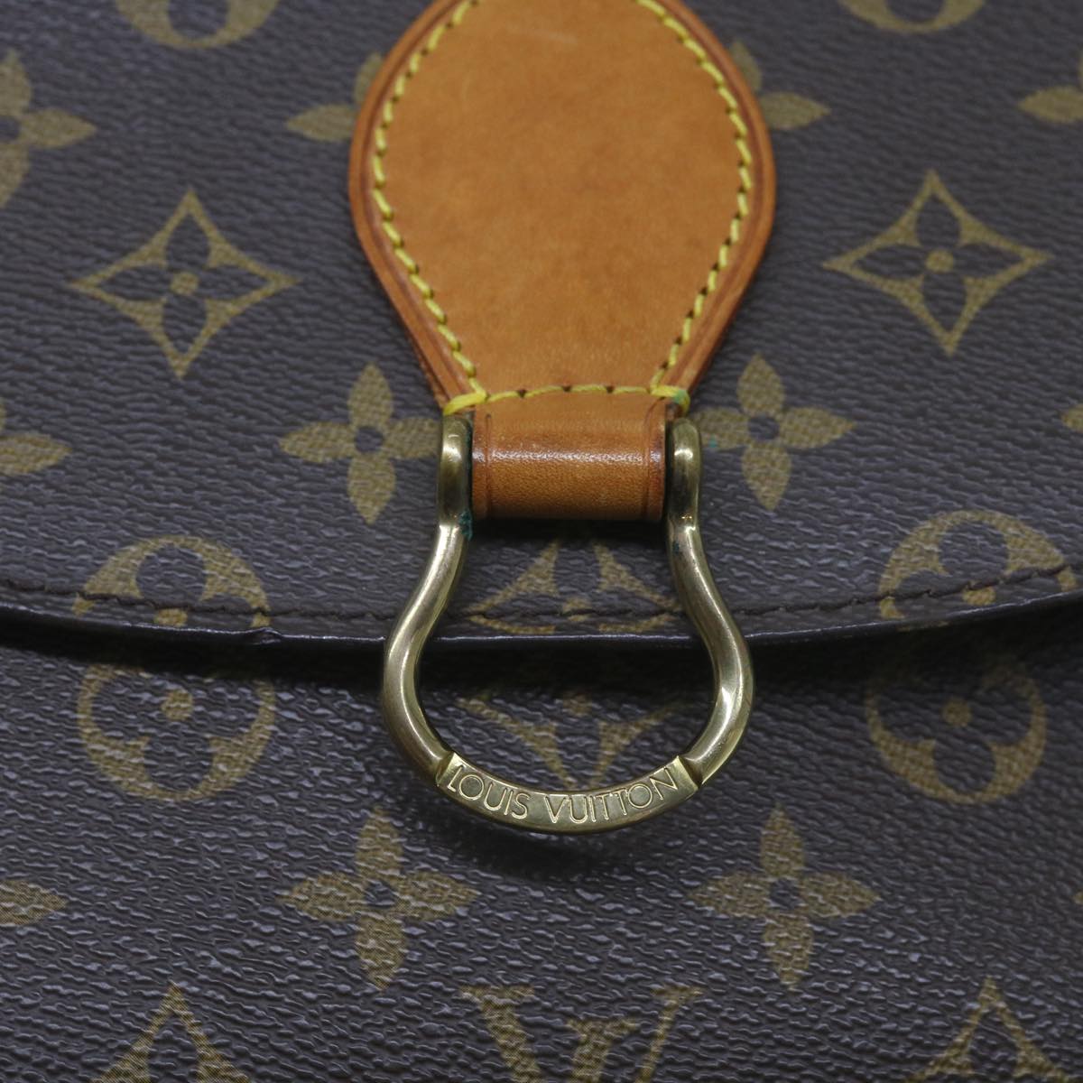 LOUIS VUITTON Monogram Saint Cloud GM Shoulder Bag M51242 LV Auth ep3635