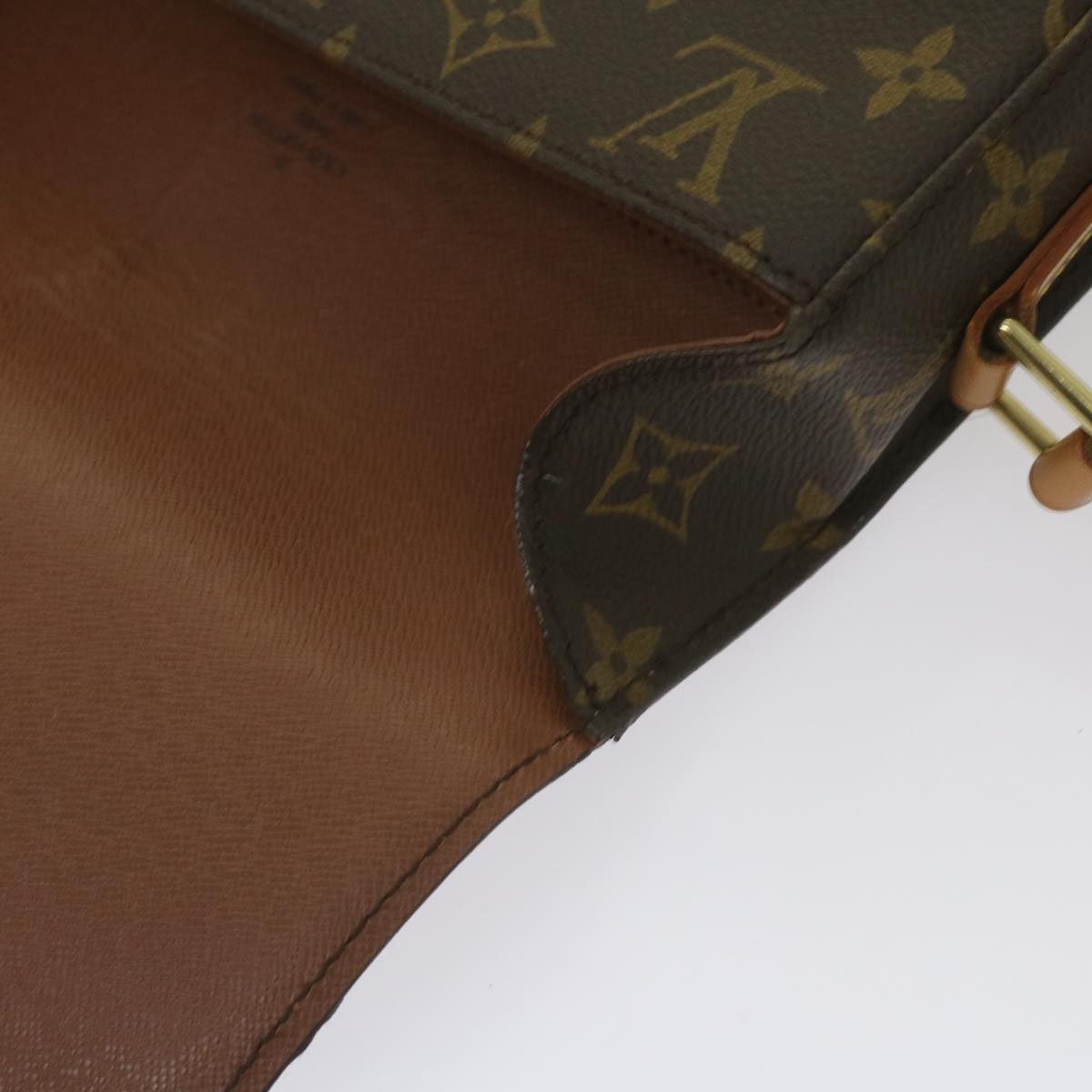 LOUIS VUITTON Monogram Saint Cloud GM Shoulder Bag M51242 LV Auth ep3635