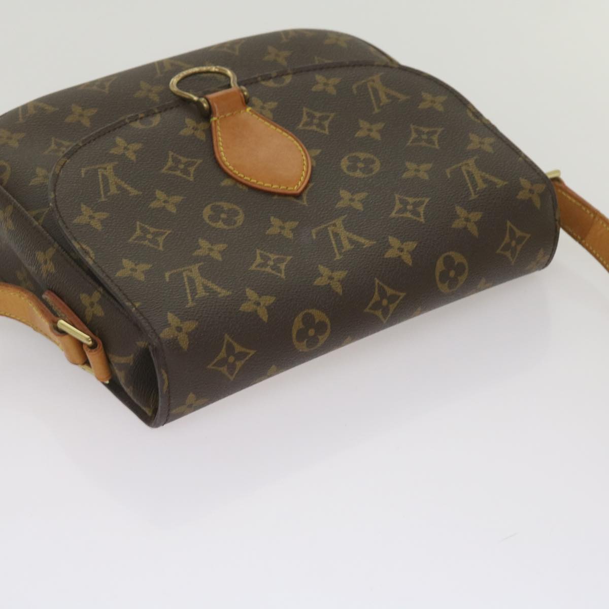 LOUIS VUITTON Monogram Saint Cloud GM Shoulder Bag M51242 LV Auth ep3635