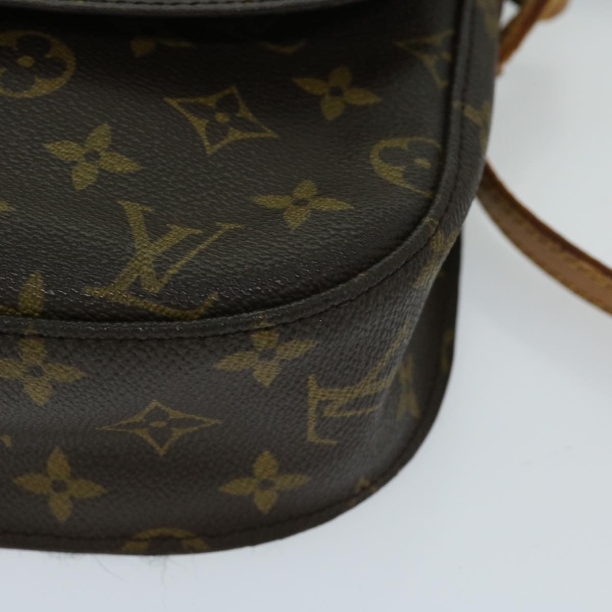 LOUIS VUITTON Monogram Saint Cloud GM Shoulder Bag M51242 LV Auth ep3636